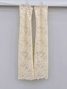 4pcs Lace Sun Protection Arm Sleeves For Women - Elegant & Breathable Knit Fabric, Solid Color Design, Essential For Summer Outings | Graceful Sleeve Style | Knit Structure - Multicolor - View 10