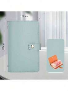 1PC New Banknote Collection Book: Banknote Collection, Currency Cash Commemorative Notes, RMB Deposit Certificates, Bill Storage, Savings Book - Multicolor - View 14