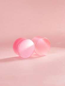 1 Coppia di Orecchini Plug di Moda Stile Rock con Pietra Occhio di Gatto in Vetro, Gioielli per il Corpo Unisex Adatti per Uso Quotidiano e Raduni