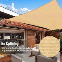 Malla Sombra para Exteriores,Sombra Lona Respirable con Protección UV,Lona Solar de Alta Densidad,Malla Sombra,para Patio,para Patio, Jardín, Piscina y Actividades al Aire Libre - 6*4 m - Ver 7