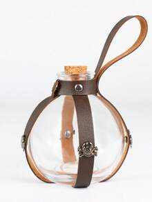 1 Bộ bình đựng thuốc bằng da PU mềm có nút bần kiểu Trung cổ, túi đeo hông/túi đeo vai kiểu giả tưởng, bình đựng thuốc ma thuật kiểu phù thủy thời Phục Hưng, phụ kiện trang phục Halloween phong cách Punk, trò chơi nhập vai LARP chợ Viking. - E - Xem 15