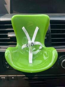 Car Air Vent Decoration Clip Doll Seat Doll House Accessory With Belt Seat For Labubu Doll Accessory - Multicolor - View 4