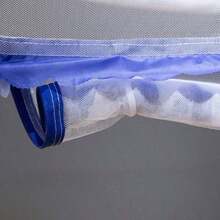 Mosquitero Plegable Cama 1.8x2x1.5m, Sin Necesita Colgarse - Azul - Ver 4