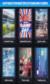 200 Card Sleeves Top Loaders For Cards, 3" X 4" Hard Plastic Toploaders, Baseball Card Protectors, Trading Card Holder For Football Sports Cards (100 Toploaders + 100 Penny Sleeves) - 100 Tay áo cứng 100 Tay áo mềm - Xem 4