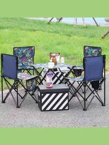 1 ultraleichter, tragbarer, faltbarer Klappstuhl mit Aufbewahrungstasche und Seitentaschen, mit Rückenlehne - für den Innen- und Außenbereich, Edelstahlrahmen, wasserdichter Oxford-Stoff-Sitz, schnelle Montage, perfekt für Camping, Strand, Picknicks, Angeln, Outdoor-Aktivitäten und Wandern, ideal für den Garten, Campingmöbel, tragbarer Sitz, Camping-Sofa