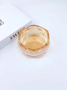 Ręcznie robiona, zabytkowa szklana popielniczka z kwiatowym wzorem – europejski prostokątny organizer na biurko i popielniczka, wielofunkcyjny element dekoracyjny do jadalni, salonu, popielniczka w stylu europejskim | Rzemiosło artystyczne