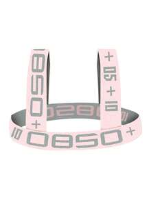 Fashion Men Sexy Shoulder Straps Chest Bondage Elastic Band Harness Muscle Halter Belt Men Bodysuite Clubwear Club Party Costume And Men's Bikini - 粉色 - 查看 3