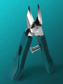 新款长柄弧形指甲钳，超锋利宽刃弯刀片指甲钳，指甲槽钳，鹰嘴钳，宽口修脚工具 - 彩色 - 查看 7