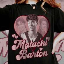 Malachi Barton Descendants Zombies Tour Comfort Color Shirt, Descendants Character Oufit, Trending Tee, Disneyland Vacation Trip Gift 2025 - 如圖所示 - 查看 1