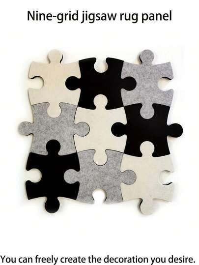 1 pieza Tablero de fieltro de 25*20cm, tablero de boletín adhesivo para montaje en pared, tablero decorativo para combinación libre, fácil instalación sin perforar, excelente para exhibir notas, fotos, planes, temporada de regreso a clases, decoración de Halloween y Navidad, tablero de corcho, tablero de alfileres, tablero de visión