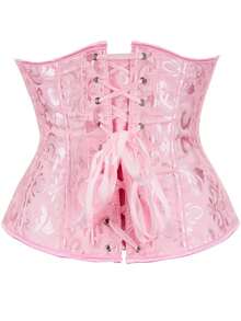 1 chiếc áo nịt eo định hình cho nữ - Hồng - Xem 3