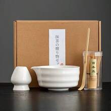 1pc/4pcs/7pcs Japanese Matcha Bowl Latte Matcha Whisk Set, Ceramic Matcha Bowl, Stirrer, Matcha Brush, Song Dynasty Tea Ceremony Tools