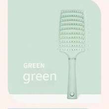 Sakura Pink Fluffy Rib Comb High Skull Rib Comb Large Curved Curly Hair Comb Massage Styling Artifact Female Home Comb