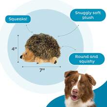 Outward Hound Small Polyester Plush Hedgehogz Dog Toy For All Breeds And Life Stages - 毛絨狗刺猬 - 查看 3