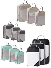 3/1 Waterproof Multifunctional Storage Bag, Suitcase Storage Bag, Cosmetic Storage Bag, Unisex Portable Storage Bag, Suitable For Business Trips, Travel, Vacations, Holidays, Parties, Weddings, Holiday Gifts, Lipstick, Skincare Products, Cosmetics, Clothes, Pants, Down Jackets.