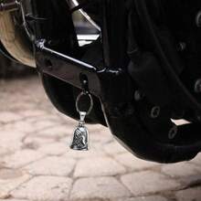 2X Campanas De ngel para Motocicletas, Llavero Campanas De Buena Suerte, Campana Motociclista, Guardin Motociclista, para Ciclistas, Bicicletas - Multicolor - Ver 8