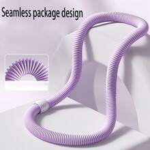 [All-Season] Effective Weight-Loss Fitness Ring - Low Noise, Soft Material, Suitable For Home Workout And Shaping, Abdominal Trainer, Plus Size, Women Fitness Equipment