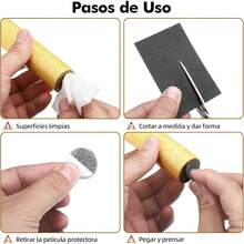 Mattress Nonslip Pads - Beige-100PCS - View 3