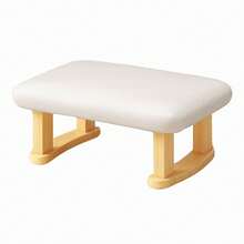 Cute Wooden Footstool, Small Bench For Bedroom, Living Room, Apartment, Entryway, Vanity Stool