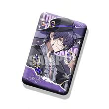 1pc Link Click Rectangle Badge Merchandise - New Maf Of Dreams Link Click Anime Merchandise - Featuring Main Characters Gao Tian, Shen Xiaoshi, Lu Guang, Qiao Ling, Vein, Xia Fei, Liu Xiao - Perfect Gift For Birthday, Holidays, Christmas, Seasons - Badge, Keychain, Halloween - Multicolor - View 13