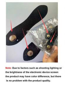 DIY Leather Craft Buttons, Foldable Sewing Accessories, Crochet/Wallet/Handbag Making, Artificial Leather Sewing Snap Buttons, Multi-Color Buttons, Suitable For Handbags And Wallets, Metal Rings - Multicolor - View 12