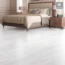 Piso Autoadhesivo Tipo Duela Color Café Oscuro - GRIS. - Ver 8