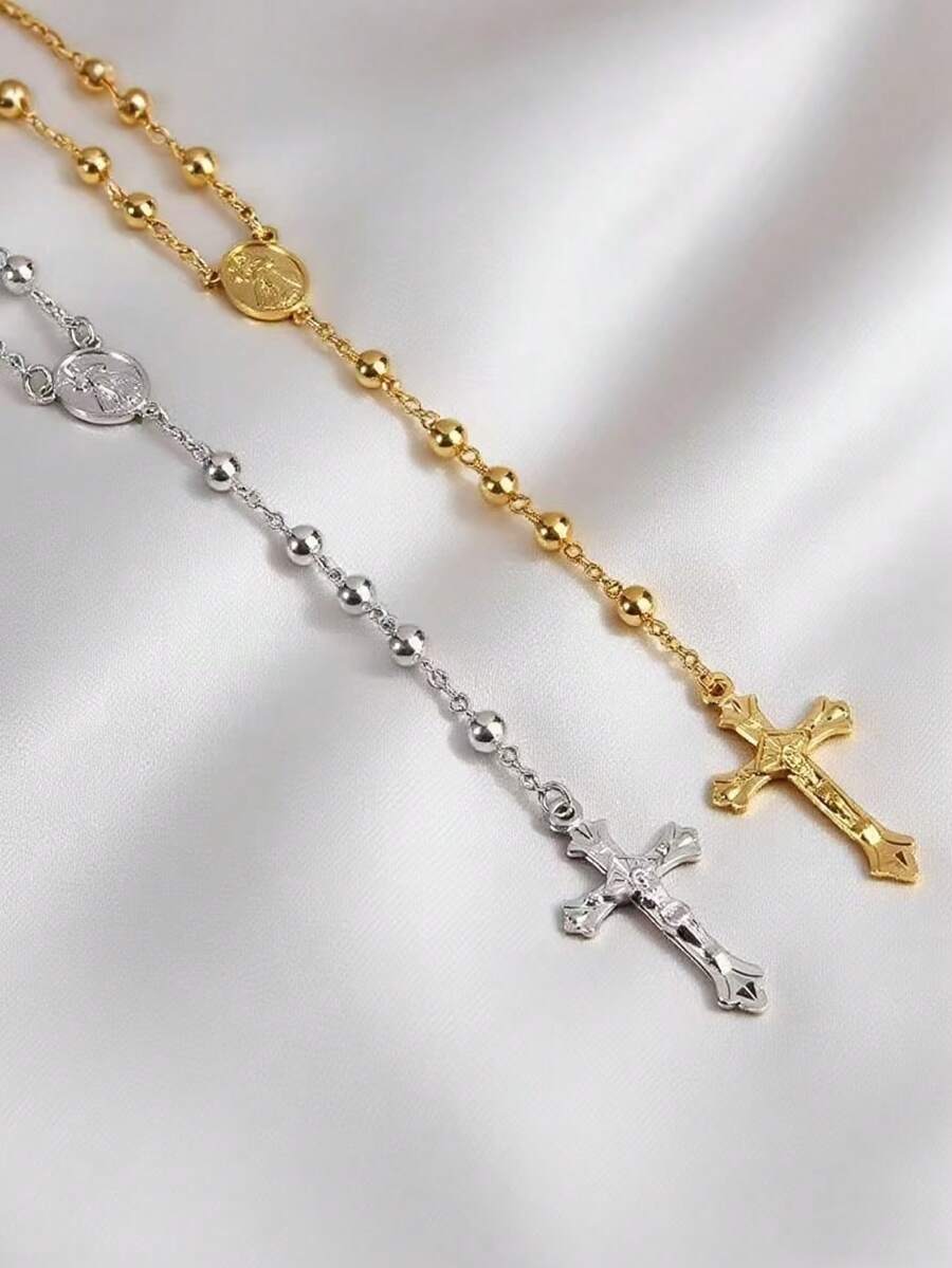 1 pieza Collar en forma de Y con cuentas, estilo bohemio, vintage y elegante, adecuado para hombres y mujeres, para fiesta, vacaciones y uso diario