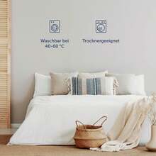 Blumtal Fitted Sheet Microfiber Fitted Sheet - Deep Sea Blue - View 7