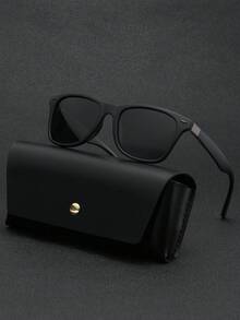 POLASUP 1片镜片，经典旅行徒步设计，适合驾驶、钓鱼等户外活动，红色设计搭配红色铆钉，硅胶防滑摩擦垫，街头时尚眼镜，适合夏季海滩度假、户外活动和旅行。