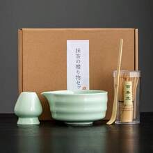 1pc/4pcs/7pcs Japanese Matcha Bowl Latte Matcha Whisk Set, Ceramic Matcha Bowl, Stirrer, Matcha Brush, Song Dynasty Tea Ceremony Tools