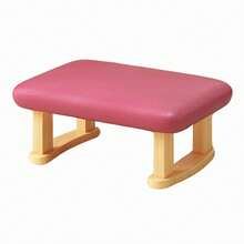 Cute Wooden Footstool, Small Bench For Bedroom, Living Room, Apartment, Entryway, Vanity Stool