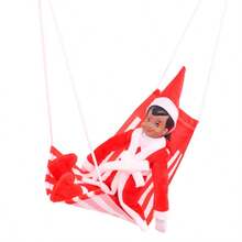 9 件套娃娃衣服套装适合 30 厘米娃娃玩具和精灵圣诞架子精灵（不含娃娃） - 彩色 - 查看 8