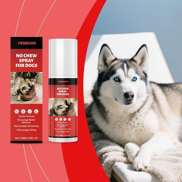 Spray anti-mordedura para perros, protección de muebles, entrenamiento de mascotas perros anti-mordida con spray amargo