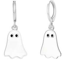 1 Pair Halloween Ghost Design Earrings, Low Allergy Women's Halloween Matching Earrings, Suitable For Women, Can Be Given As Gifts To Friends