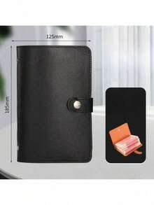 1PC New Banknote Collection Book: Banknote Collection, Currency Cash Commemorative Notes, RMB Deposit Certificates, Bill Storage, Savings Book - Multicolor - View 16