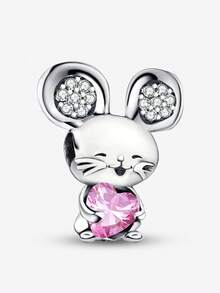 1 buc la modă drăguț animal de companie elefant serie farmecul mărgele potrivit pentru brățări de femei brățări brățări DIY bijuterii fabricare și ținută de zi cu zi potrivită bijuterii decorare pentru fete