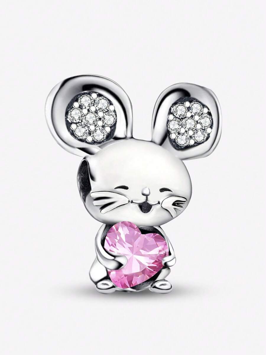 1 buc la modă drăguț animal de companie elefant serie farmecul mărgele potrivit pentru brățări de femei brățări brățări DIY bijuterii fabricare și ținută de zi cu zi potrivită bijuterii decorare pentru fete