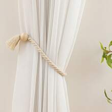 2 Pcs Strong Magnetic Curtain Tiebacks, Curtain Holdbacks, Outdoor Curtain Tiebacks, Hand-Woven Curtain Ties – Suitable For Halloween And Christmas Decorations,Room Decor