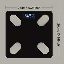 180kg/396lb Smart Body Weight Scale, Body Fat Scale, Bathroom Scale With 17 Body Composition Indicators, Backlit Display, Precise Wireless Weighing Machine With App