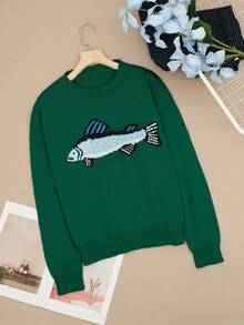 Vêtements d'automne pour femmes. Le pull de la fille du pêcheur en bleu. Vêtements scolaires. Hauts mignons pour femmes. Vêtements de retour au lycée Y2K. Style old money pour femmes. Tenues de professeur pour femmes.