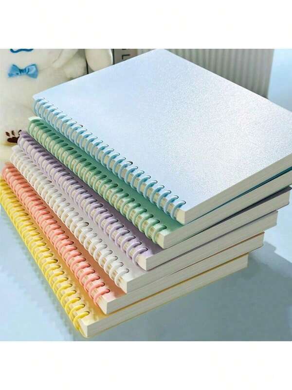 High-Quality A5 Loose-Leaf Notebook | Soft Cover With Removable Spiral Binding And Thickened Paper For Extensive Writing. Beautifully Lined Notebook For Office, School, And Travel. Durable And Portable, Perfect For Diary And Note-Taking (Some Styles Included)