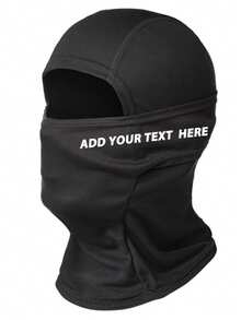 定制滑雪面罩，独特设计徽标定制拉法帽面罩，适合户外运动骑行 - 彩色 - 查看 13