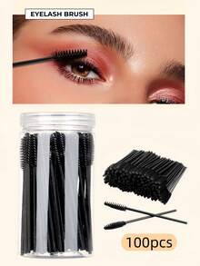 20-400支/包 一次性睫毛嫁接刷 - 睫毛膏刷/螺旋刷，适用于化妆和睫毛护理