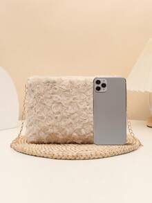 Mini Furry Shoulder Crossbody Bag