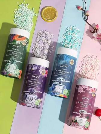 Luxury Fragrance Laundry Pearls - Softens & Freshens Clothes, Gentle Cleaning, 4 Scent Options, Suitable For Home & Dorm