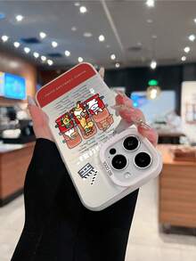 Funda para móvil con temática de cine, decorada con adorables animales disfrutando de palomitas y gafas 3D. Compatible con iPhone 17, iPhone 16, iPhone 16 Pro Max, iPhone 15, iPhone 15 Pro Max, iPhone 14, iPhone 13, iPhone 12 y iPhone 11 Pro. Fabricada en TPU, ofrece protección a prueba de golpes. Perfecta para familiares, amigos, niños, cumpleaños, primavera, vacaciones, novios, novias y San Valentín.