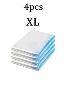 1/4/7/8pcs Travel Roll-Up Compression Bags, Reusable Compression Storage Bags, Luggage Storage Bags, Large Capacity Vacuum Sealed Bags, 8pcs (2XL+2L+2M+2S) Multi-Combination Compression Storage Bags, Large Capacity, Transparent, Waterproof, Space-Sav - Multicolor - View 20