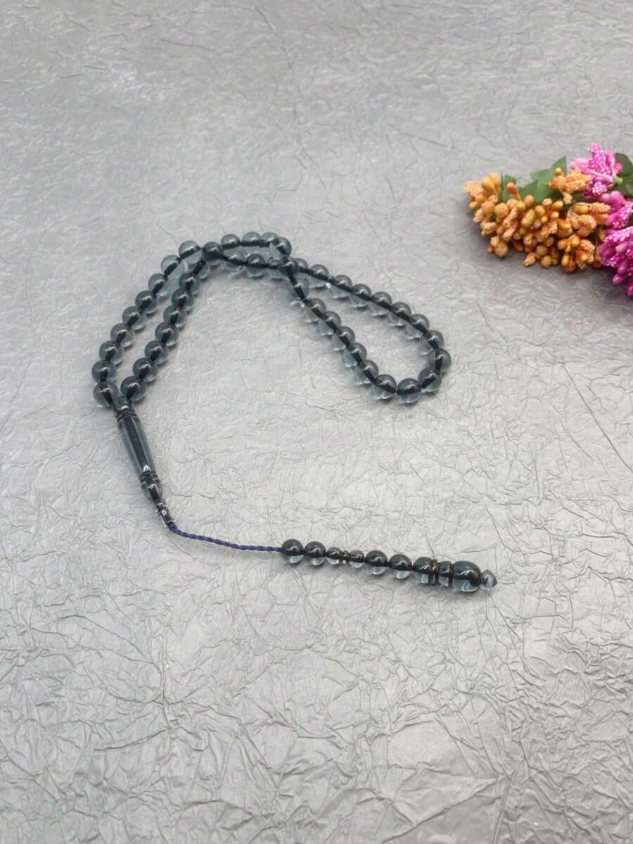 1件 45顆 10mm 男士祈禱珠禮品,穆斯林祈禱珠,新款吊墜,祈禱珠手鍊,多色可選,中性款 - 彩色 - 查看 1