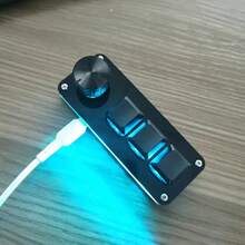 YAIUZGOO Programmable Mini Mechanical Keyboard, DIY Keyboard With Volume Knob, One-Key Operation, 3-Key Acrylic Design, Backlit Shortcut Keys And Media Control Keys, Customizable Shortcuts, USB Type-C Interface. Modular Keyboard Design Suitable For Gaming, Office, Music, Industrial Control And Other Applications - 黑色 - 查看 8