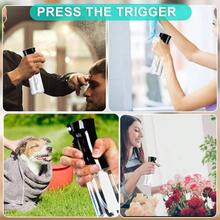 Spray Bottles Hair, Continuous Spray Bottle Used Hair Design, Plants, Cleaning, Hair Care And Skin Care, Etc. U2013 Empty, Reusable White+Black